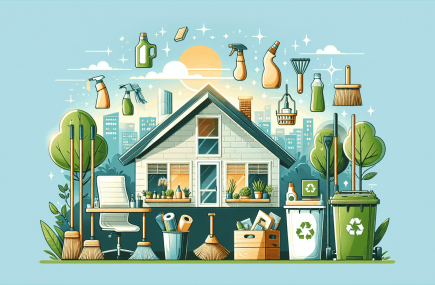 Ocho Métodos Innovadores y Sostenibles para Mantener tu Hogar Reluciente