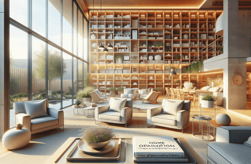 Optimización del Hogar: Estrategias para Almacenamiento y Espacios de Relajación Iluminados
