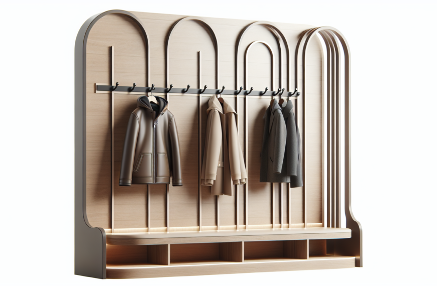 Renueva tu Entrada con Estilo: El Perchero Moderno de H&M Home