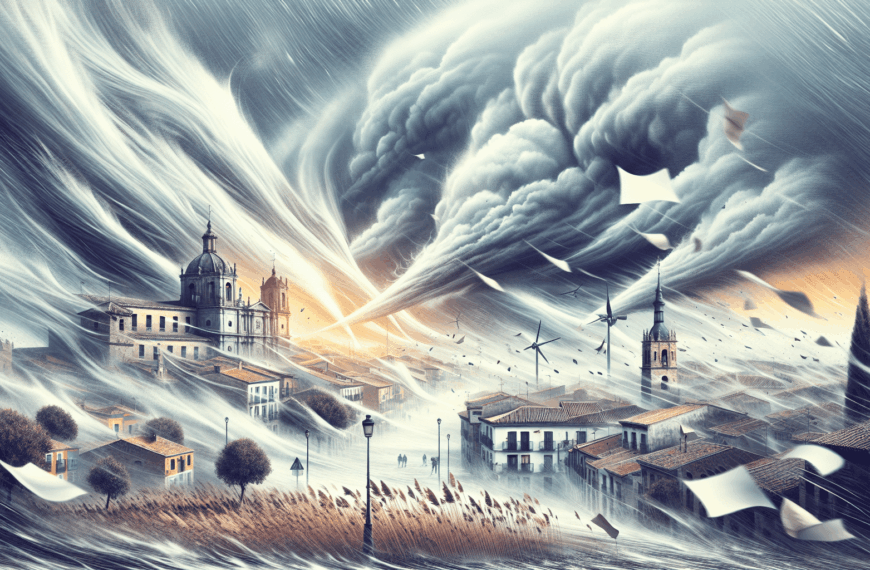 Previsión Meteorológica Para Este Sábado: Vientos Muy Fuertes En Guadalajara, Cuenca Y Toledo En Castilla-La Mancha