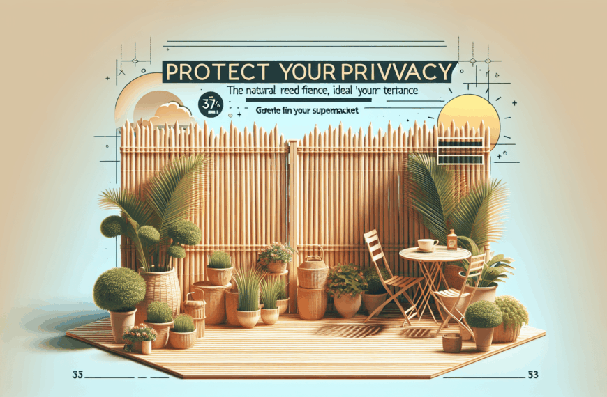 Protege Tu Privacidad: El Cañizo Natural de Lidl, Ideal para Tu Terraza