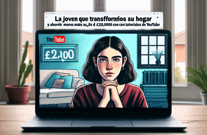 Rachel James: La Joven que Transformó su Hogar y Ahorró Más de £20,000 con Tutoriales de YouTube