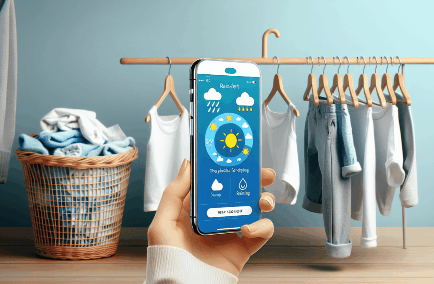 RainAlert: La Aplicación que Facilita la Planificación del Secado de tu Ropa