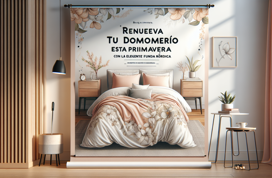 Renueva Tu Dormitorio Esta Primavera con la Elegante Funda Nórdica de Primark