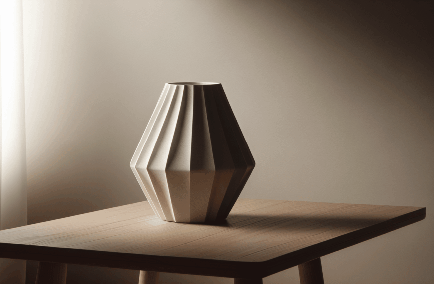 Renueva tu Hogar con un Jarrón Moderno: Guía DIY Paso a Paso