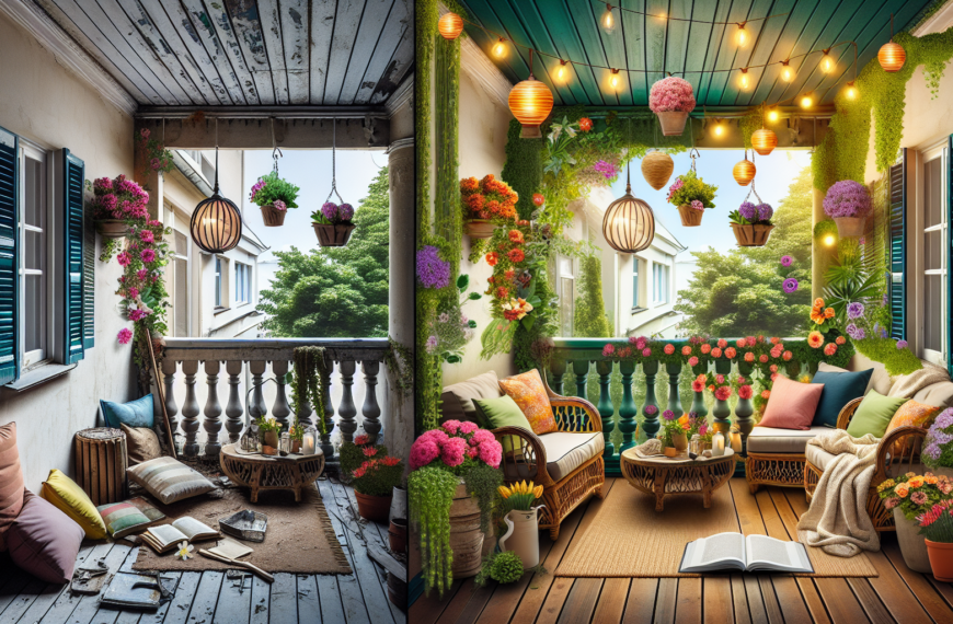 Revitaliza tu Viejo Balcón: Transformando tu Espacio en un Oasis de Relax en Minutos