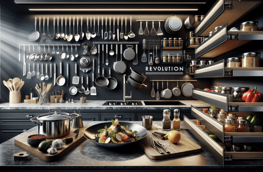 Revolución Culinaria: Innovaciones para una Cocina Organizada