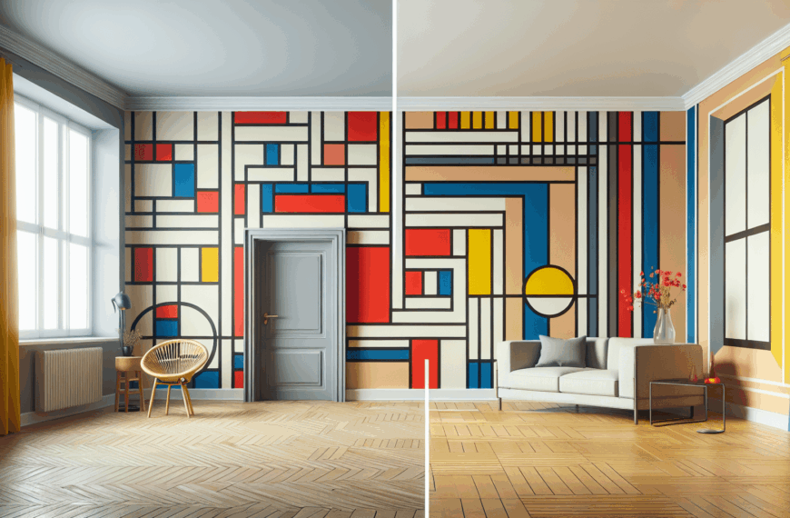 Revoluciona Tu Espacio: Papel Pintado Bauhaus para Transformar Tus Paredes Sin Renovaciones