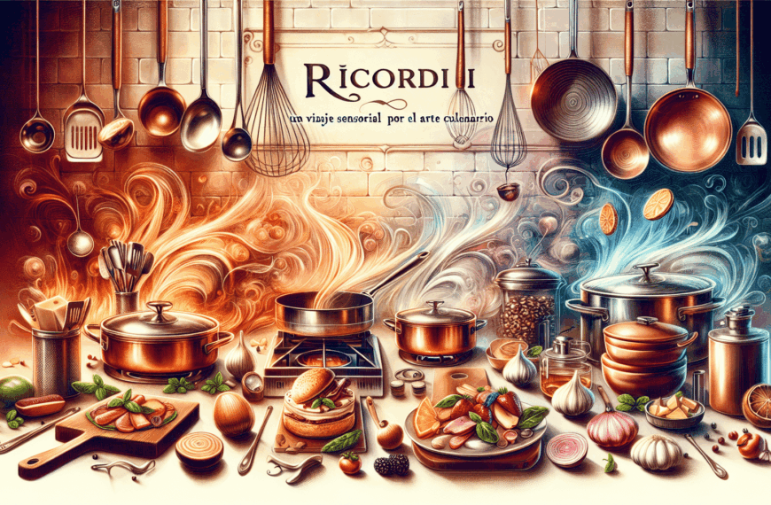 Ricordi: Un Viaje Sensorial por el Arte Culinario