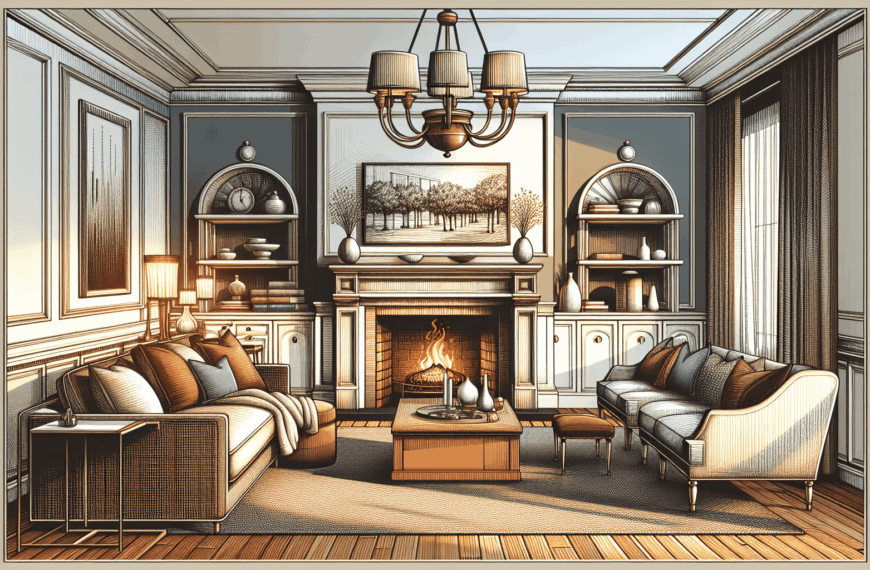 Calidez y Estilo: Ideas para Decorar tu Salón con Chimenea