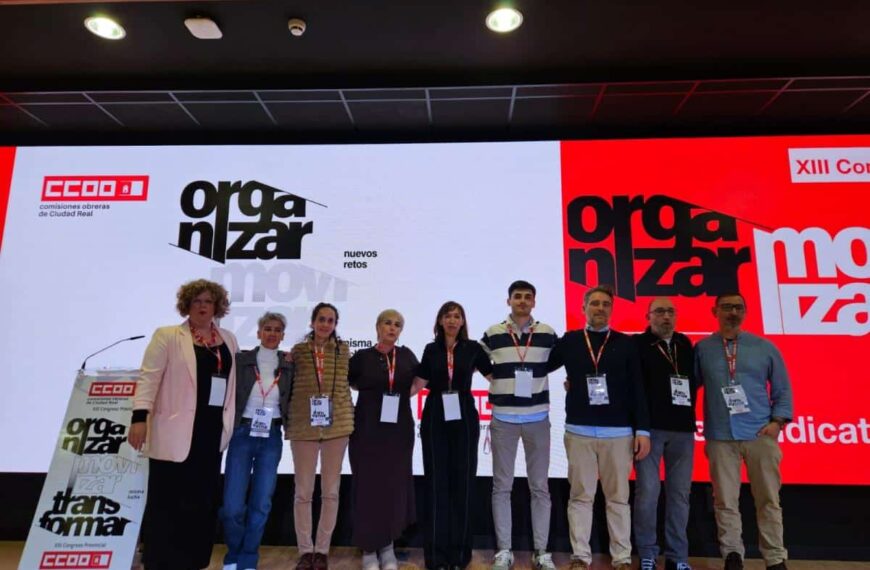 Se Forma la Nueva Ejecutiva de CCOO en Ciudad Real