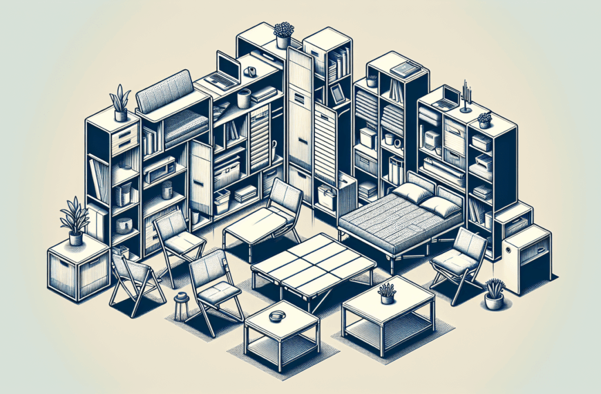 Optimización de Espacios: Innovadores Muebles Plegables de Almacenamiento en Altura