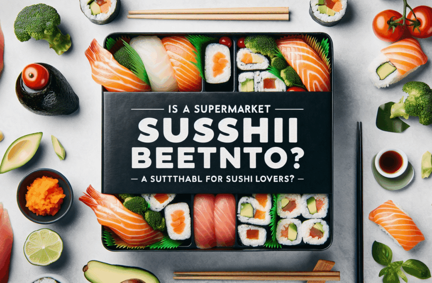 Sushi Bento de Mercadona: ¿Una Opción Adecuada para los Amantes del Sushi?