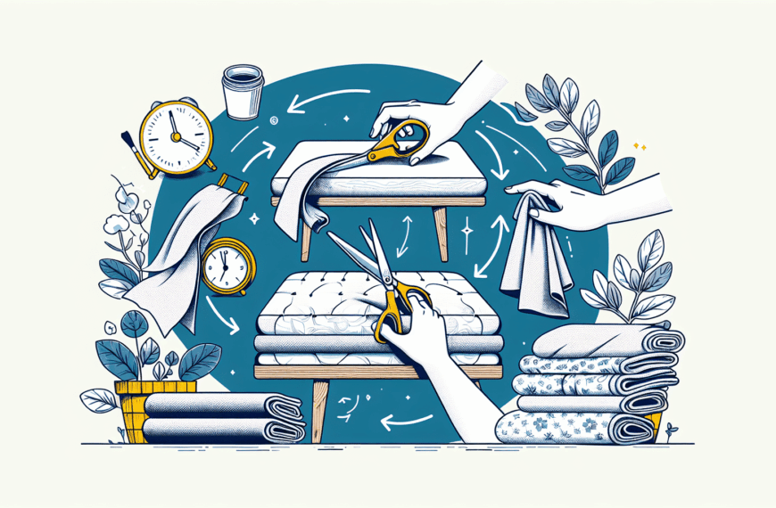 Crea Fundas de Cojín en 2 Minutos Usando Sábanas Recicladas: ¡Sin Necesidad de Coser!