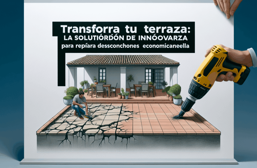 Transforma Tu Terraza: La Solución Innovadora de Pepco para Reparar Desconchones Económicamente