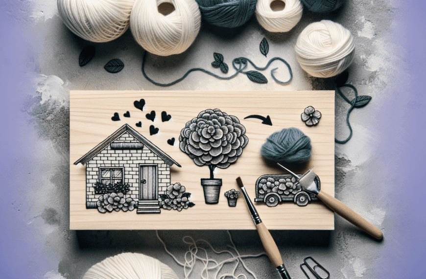 Crea Decoraciones DIY Únicas con la Lana que ya Tienes en Casa