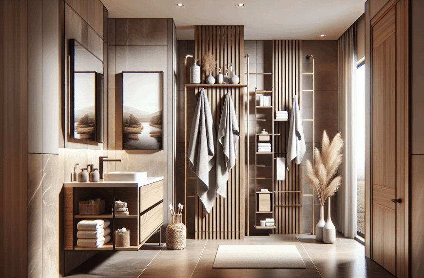 Transforma tu Baño con el Elegante y Versátil Toallero Multifuncional de Kave Home