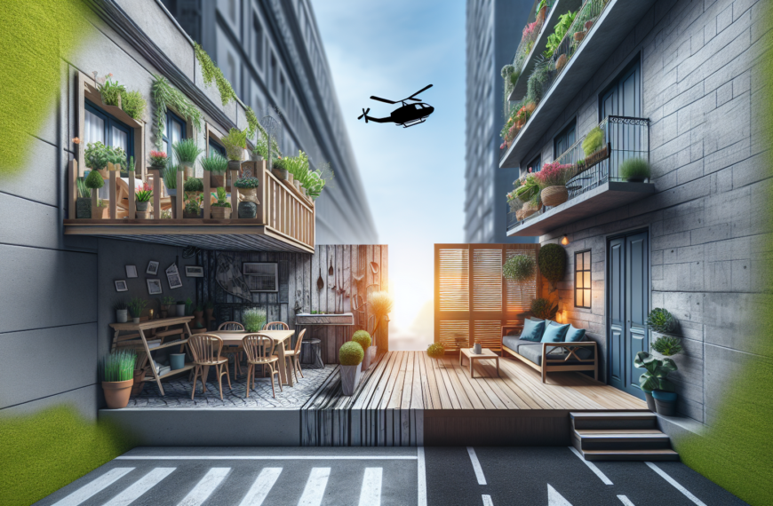 Renovación Radical: De Balcón Anticuado a Oasis Exterior Moderno y Elegante