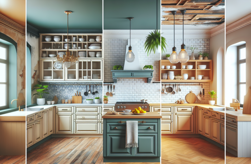 Renovación Moderna: De una Cocina Obsoleta a un Espacio Abierto y Minimalista