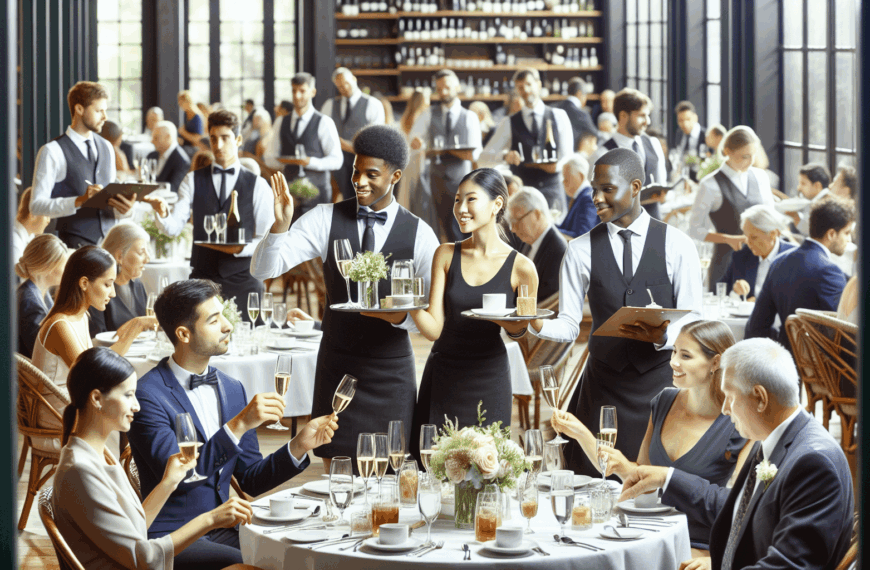 Una boda pone a prueba el ritmo de servicio en restaurante destacado