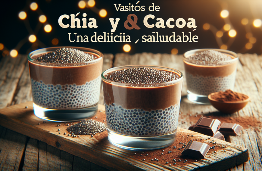 Vasitos de Chía y Cacao: Una Delicia Saludable