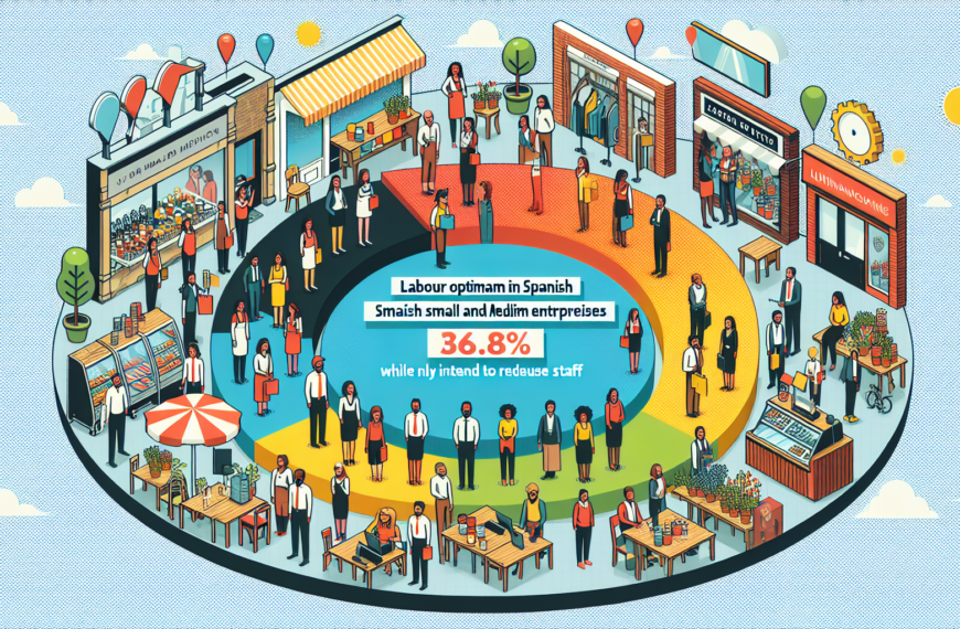 Optimismo Laboral en Pymes Españolas: Un 36,8% Planea Incrementar Empleos Mientras Solo 6,3% Piensa en Reducir Personal