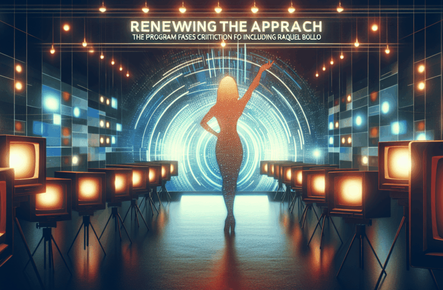 Renovando el Enfoque: El Programa Aborda de Nuevo las Críticas por la Inclusión de Raquel Bollo
