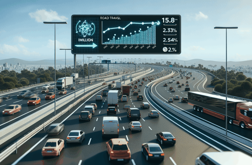 Tráfico anticipa 15,8 millones de viajes por carretera en Semana Santa, un incremento del 2,4% respecto a 2023