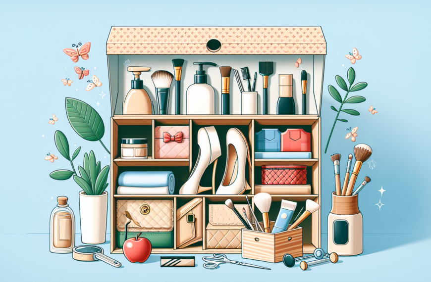 De Caja de Zapatillas a Organizador Chic: Innovadora Solución para Baño y Dormitorio