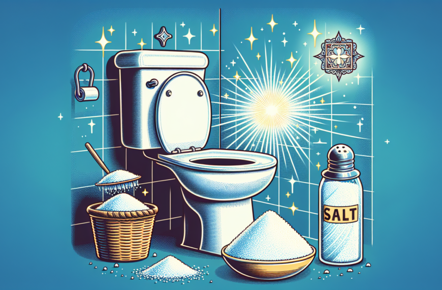 Revoluciona la Limpieza de tu Inodoro con el Poder Secreto de la Sal