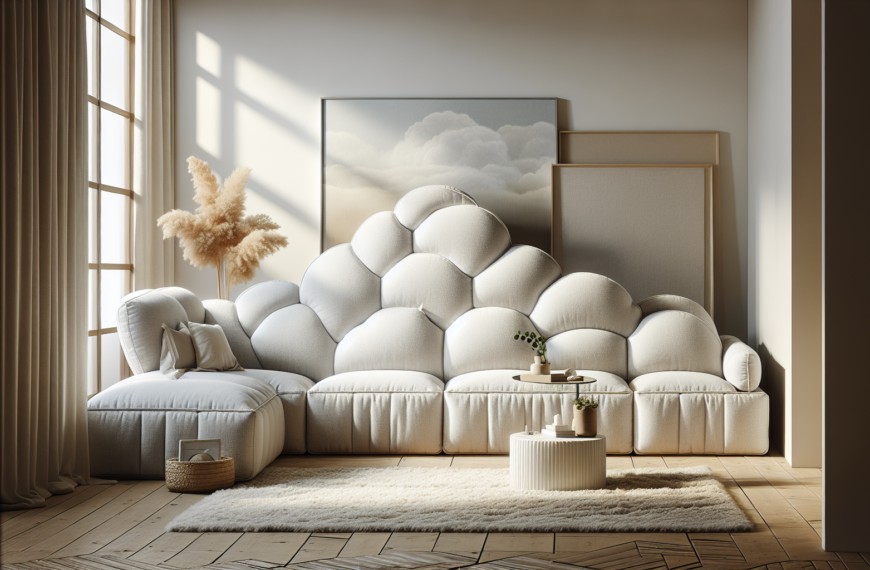 Descubre el Sofá Nube Modular de Maisons du Monde: Elegancia y Confort para tu Hogar