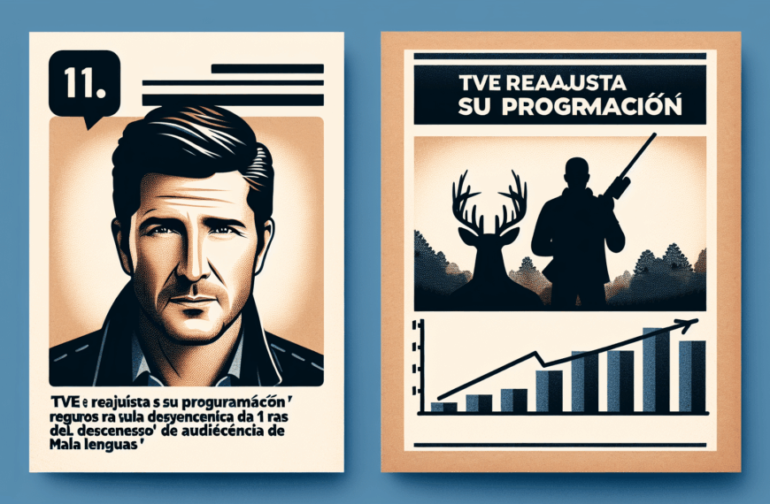 TVE Reajusta su Programación: ‘El Cazador’ Regresa a La 1 tras el Descenso de Audiencia de ‘Malas Lenguas’ con Jesús Cintora