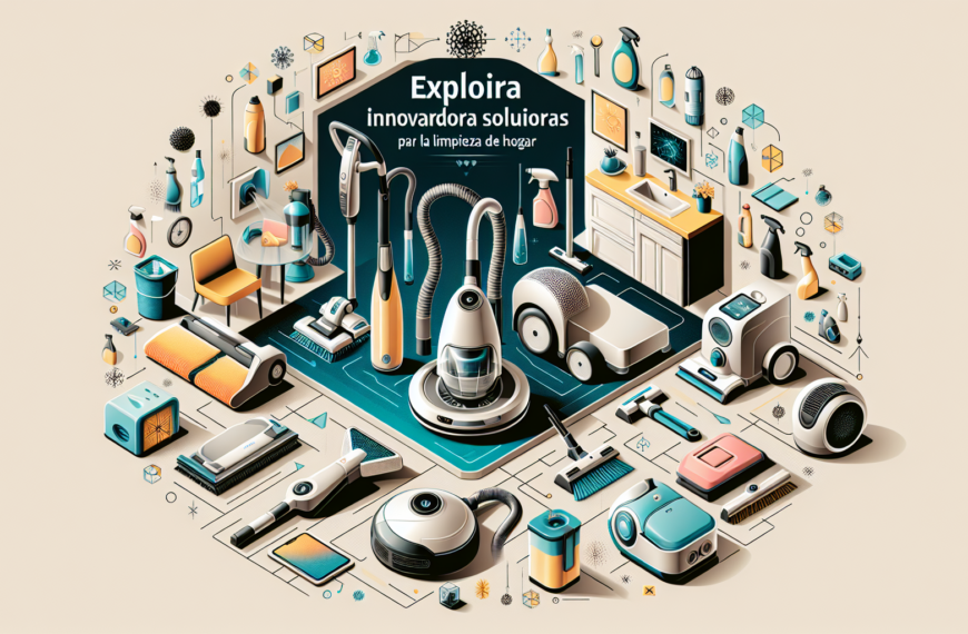 Explora Innovadoras Soluciones para la Limpieza del Hogar