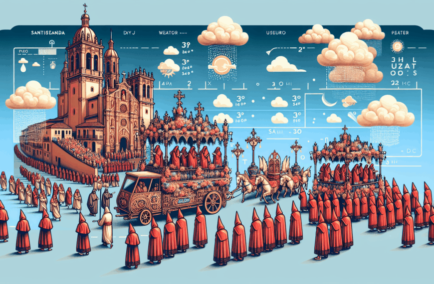 Semana Santa en Santander: ¿Se avecina la lluvia? Descubre el pronóstico para las festividades