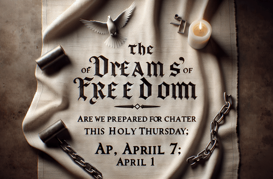 Próxima entrega de ‘Sueños de Libertad’: ¿Listos para el emocionante capítulo de este Jueves Santo, 17 de abril?