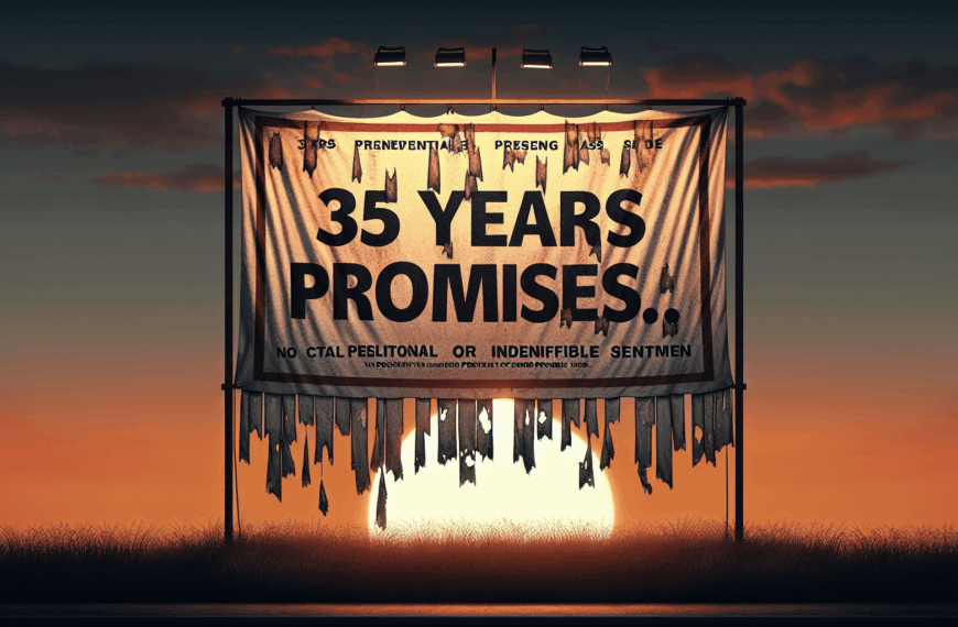 35 Años de Desilusión: El Eco de una Muerte Política