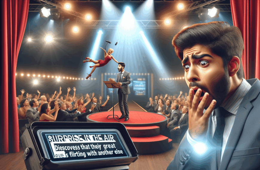 Sorpresa en el Aire: Descubre en Vivo que su Gran Amor Coquetea con Otra Persona