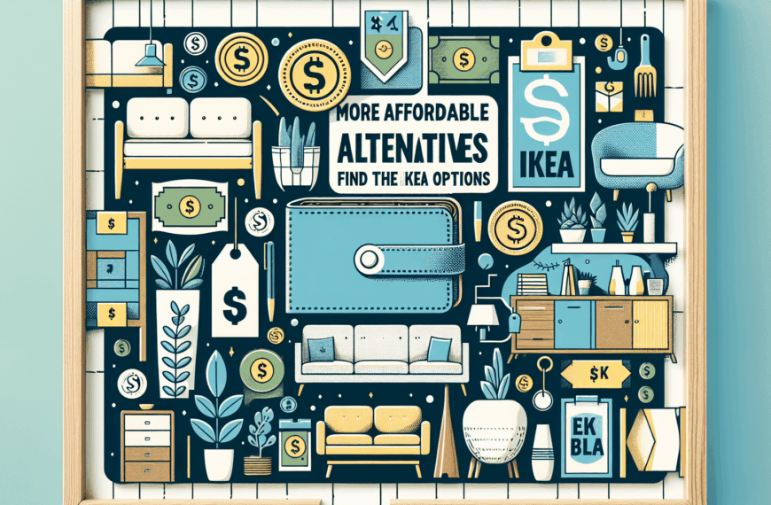Alternativas Más Económicas que Ikea: Encuentra las Mejores Opciones