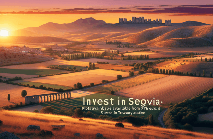Invierte en Segovia: Parcelas Disponibles desde 76 Euros en Subasta de Hacienda