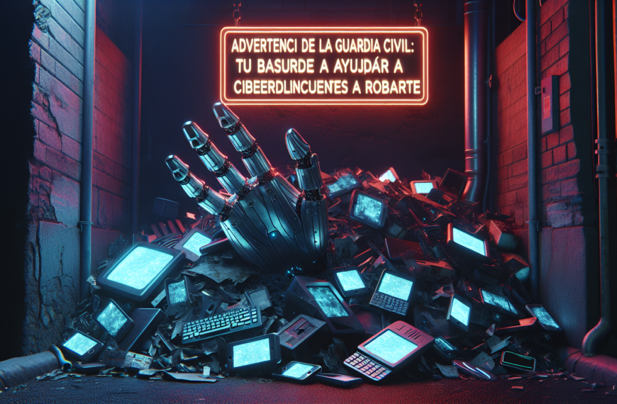 Advertencia de la Guardia Civil: Tu Basura Puede Ayudar a Ciberdelincuentes a Robarte