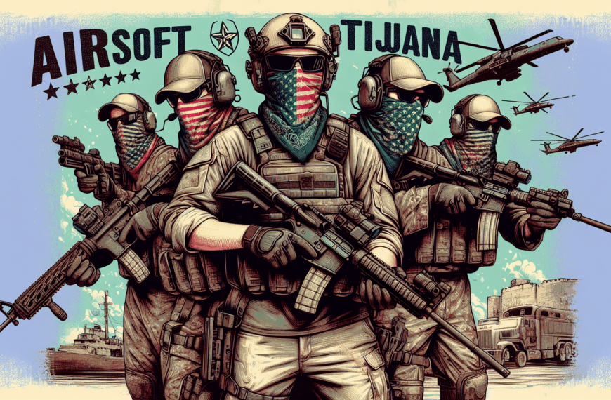 Airsoft Tijuana: Estrategia, Adrenalina y Compañerismo en el Juego