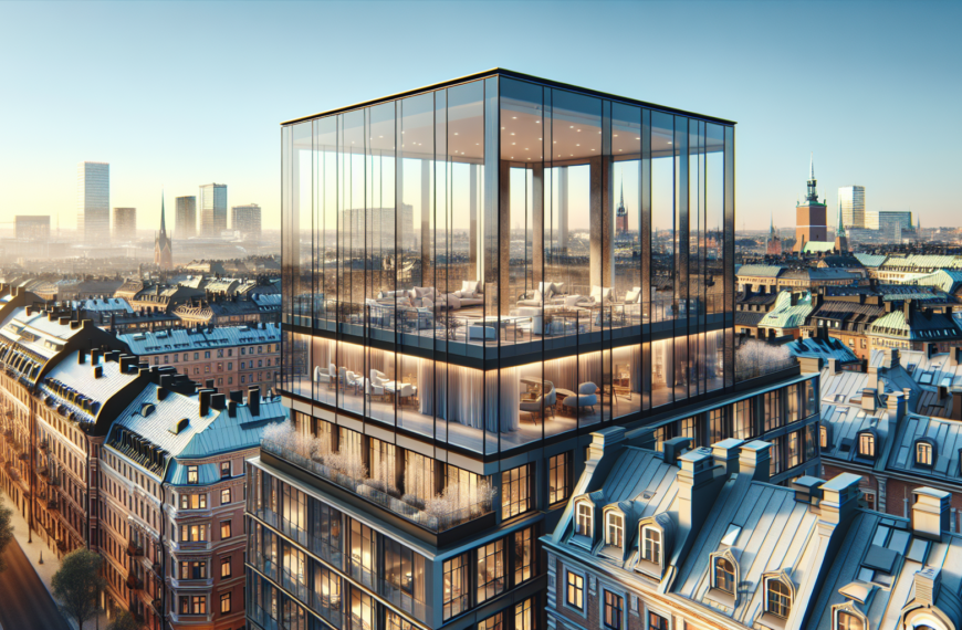 Ático de Lujo con Impresionantes Vistas Panorámicas en el Corazón de Estocolmo