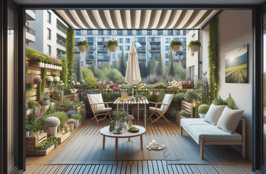 Oasis Primaveral: Transforma tu Balcón con Muebles de IKEA