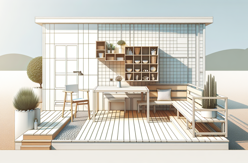 Soluciones Ingeniosas de Almacenamiento para Jardines Pequeños en Bauhaus