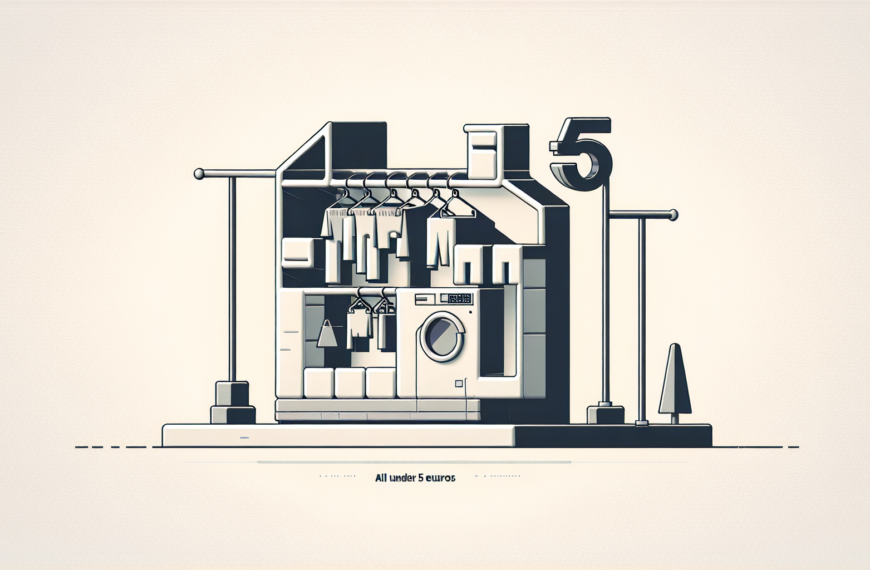 Bauhaus: Ahorra Espacio y Dinero con el Tendedero Económico por Solo 5 Euros