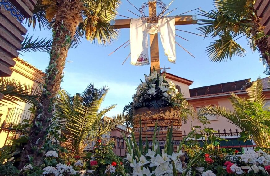 Todo preparado para la conocida Fiesta de Cruces y Mayos de Carrizosa