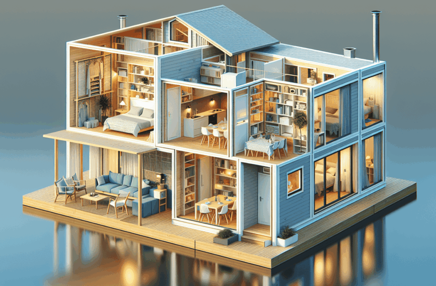 Casa Prefabricada de Tres Dormitorios: Hospedaje para Siete Personas por Solo 40.000 Euros