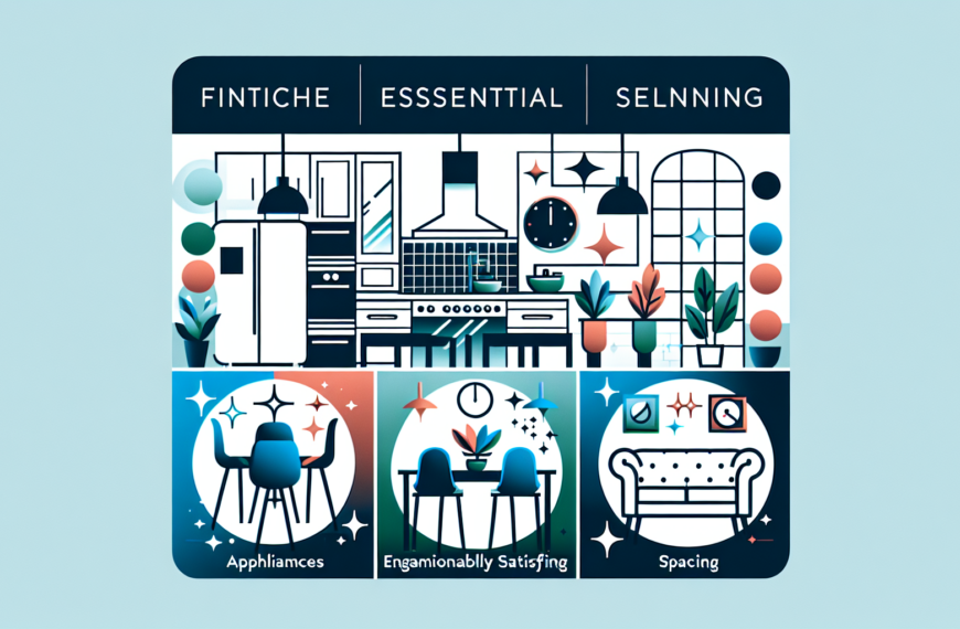 Transforma tu Cocina en un Espacio de Diseño: Cinco Elementos Clave