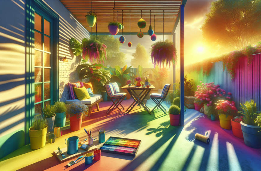 Colorea Tu Terraza: Transforma tu Espacio Exterior con Pepco