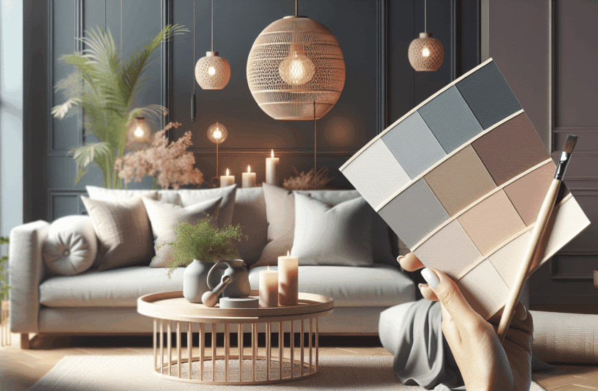 Hogar Sereno: Integrando Sutileza y Sofisticación con Tonos Relajantes